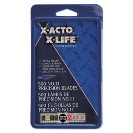 ELMERS X-Acto #11 Blades for X-Acto Knives, Bulk Pack, 500 Blades Per Box (X511)