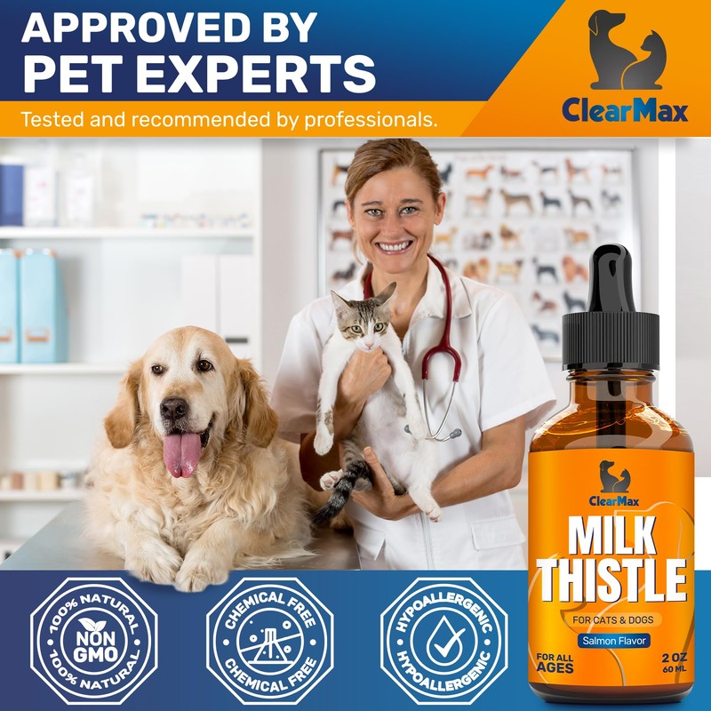 Milk Thistle for Dogs & Cats – Liver Support for