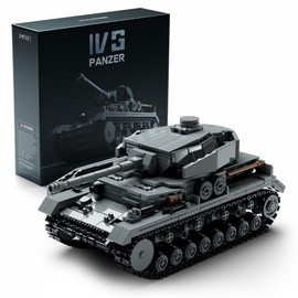 Nifeliz Panzer IV G Military Tank Building Set for Adults, WW2 Collectible German Pz.Kpfw. IV G Army Model Toy to Build and Display, Ideal Gift for Military Fans (1,006PCS, NF10312)