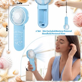 Gerrii 8 Pcs Last Toast on The Coast Bachelorette Party Favors Battery Fans