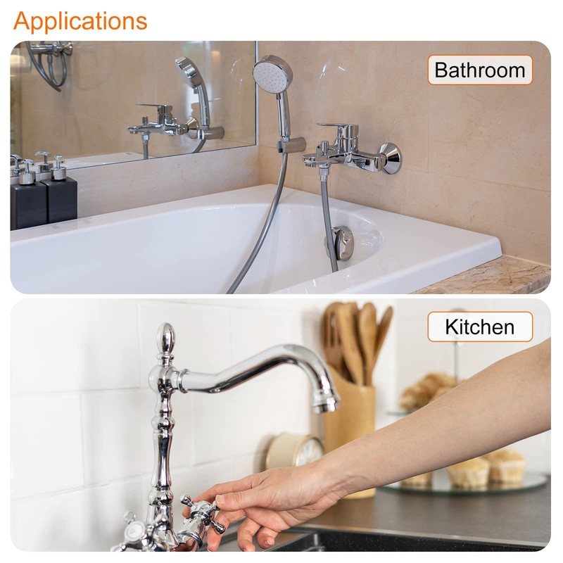 PATIKIL G1/2 to G3/4 Male Thread Claw Foot Bathtub Adapter,