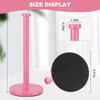 Stainless Steel Paper Towel Holder, Pink, Countertop for Kitchen &