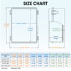 TICONN Waterproof Electrical Junction Box IP67 ABS Plastic Enclosure with
