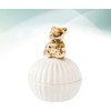Ceramic Jewelry Box Jewelry Organizer Holder Tabletop Container with Bear