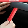 Tuxihapp 4PCS Plastic Chisel Scraper Set, Non-Marring Plastic Scraper Tool