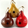 Gourd Birdhouse Mahogany