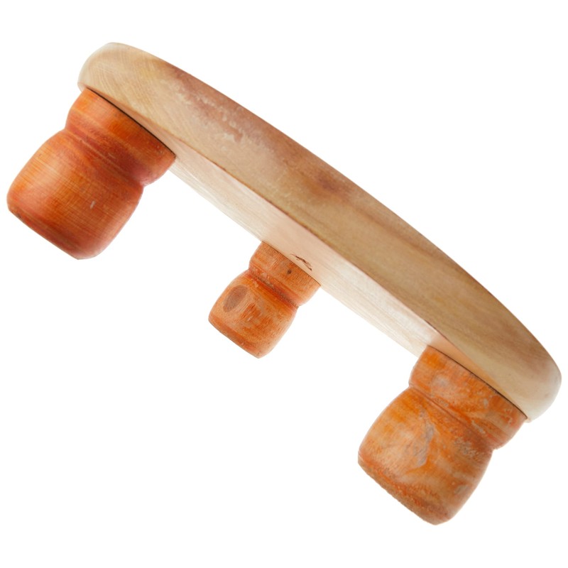 Tabakh Manual Wooden Roti Chapati Flatbread Tortilla Presser Maker with