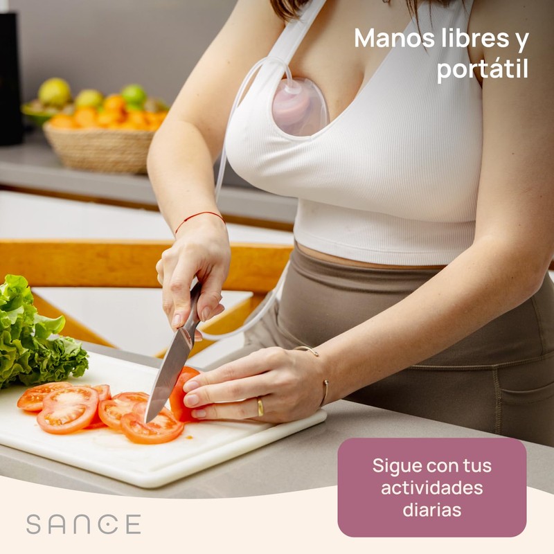 SANCE Extractor de Leche Electrico Manos Libres Doble - Saca