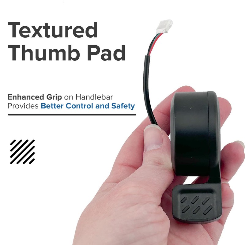 AlveyTech Thumb Throttle for Hover-1 Comet & Eagle Electric Scooters