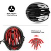 Shinmax Bicycle Helmet, CE-Certified, with Removable Safety Goggles / Visor