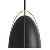 FookChak Black Dome Pendant Light 10in Kitchen Island Pendant Lighting