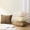 Softalker Decorative Throw Pillow Covers 18 x 18, Set of