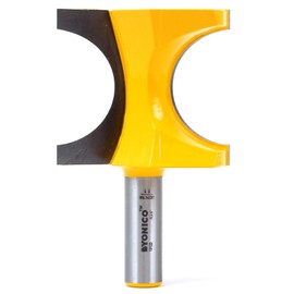 Yonico 13118 1-Inch Bead Bullnose Router Bit 1/2-Inch Shank