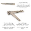 Dreamcut Deluxe Nail Clipper with File - Stainless Steel
