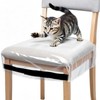 JJUNW 6 Pack Plastic Chair Covers, Stain Water and Kitty