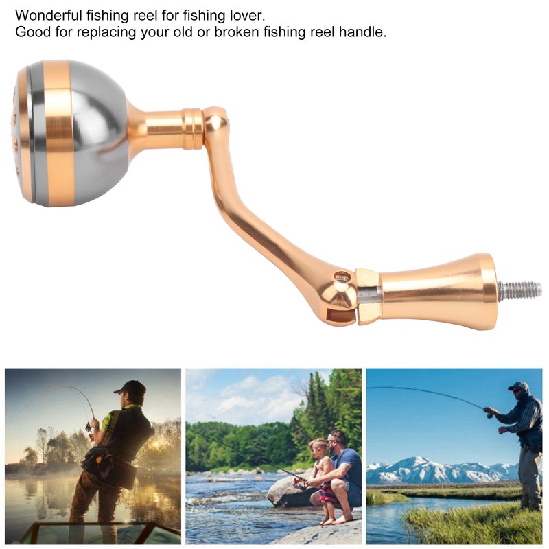 Handle Conversion Fishing Reel Handle Grip Aluminum Alloy ScrewIn for
