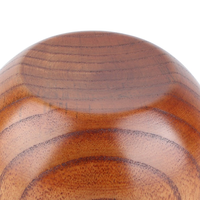 1Pc Solid Wood Spice Jar Seasoning Pot Sugar Bowl with