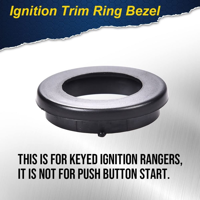 G-PLUS Ignition Trim Ring Bezel Compatible with 2019 2020 2021