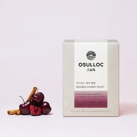 OSulloc [오설록]루이보스 체리벨벳 10입 (원산지:상세설명참조) [Osulloc] Rooibos Cherry Velvet 10 Pack (Origin: Refer to detailed description)