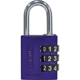 ABUS 144/30 combination lock with large numbers., 80794
