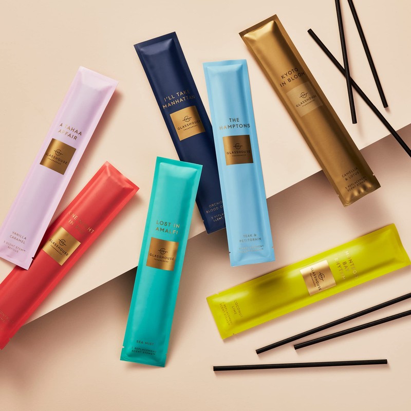 Glasshouse Fragrances One Night In Rio Replacement Scent Stems, Perfume