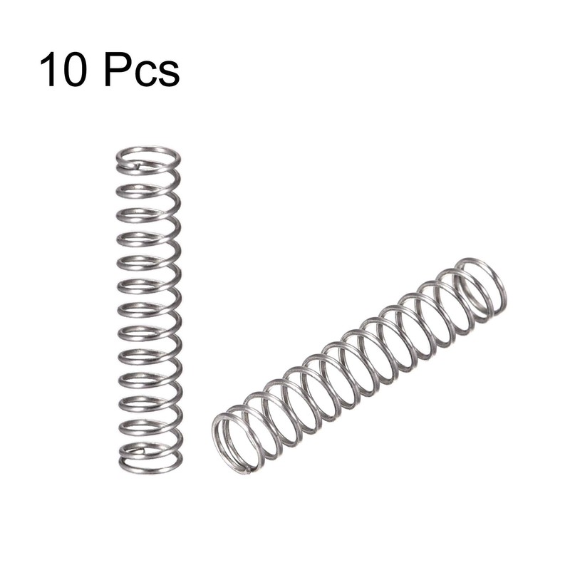 sourcing map Compression Spring 4 mm x 0.4 mm x