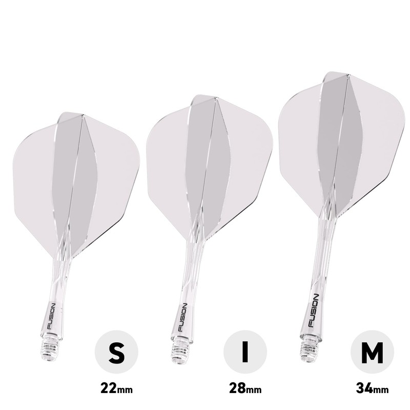 WINMAU Darts Fusion Integrated Flight & Shaft System - No.6