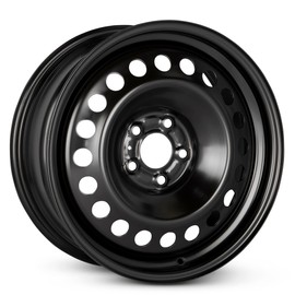 For 2014-2024 Jeep Cherokee 17 Inch Black Steel - Genuine OEM Rim - Road Ready SUV Wheel