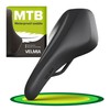 VELMIA Bicycle Saddle 100% Waterproof, Seamless & Ergonomic Design -