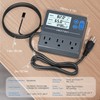 DIGITEN Reptile Temperature and Humidity Controller with Timer, Day-Night Function
