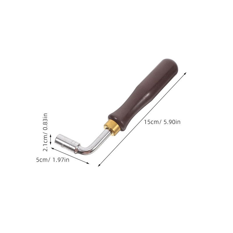 SHOWERORO Tone Tuning Wrench Tool Lightweight Ergonomic Design Instrument Tuning