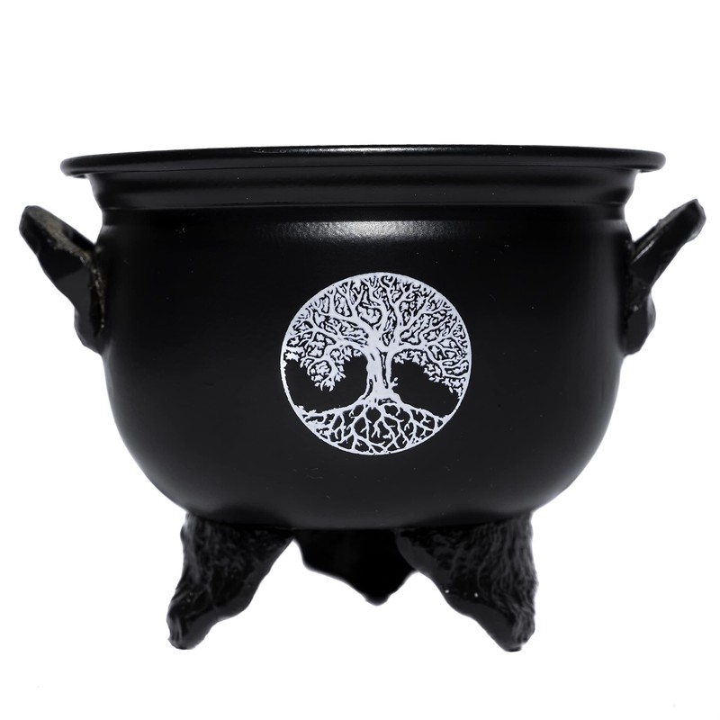 Berk KH-638 Incense Bowl Fireproof *Tree of Life* Cauldron Incense