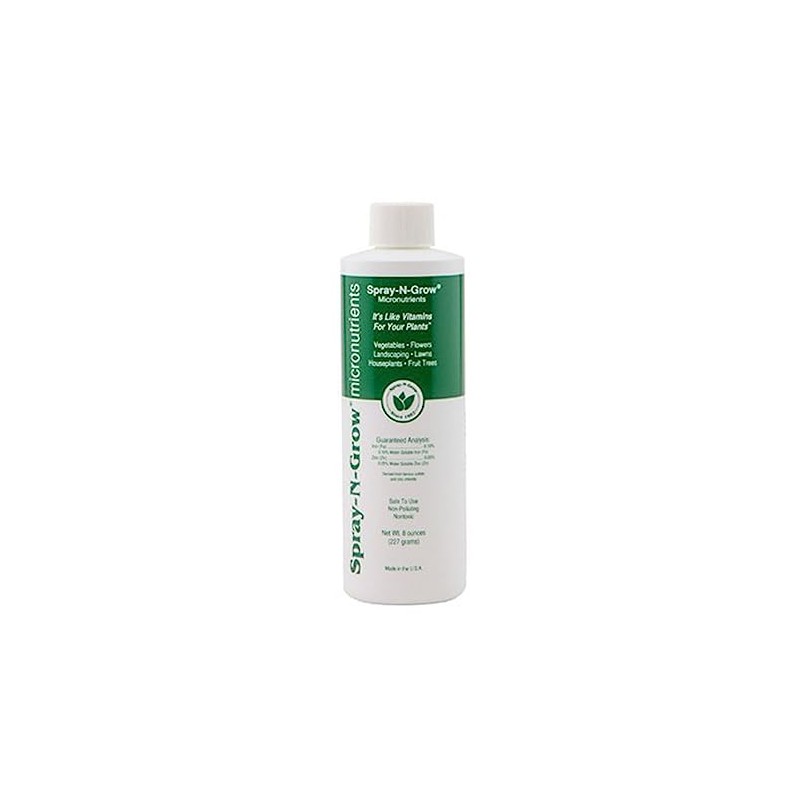 Spray-N-Grow Micronutrients Concentrate Bloom Nutrition Foliar Feed Vitamin Supplement for