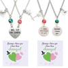 SAMIQU Friendship Matching Necklace – Elphaba and Galinda Inspired Witch