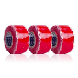 Fermore Aaron Tape Repair Tape, Pipe Repair, Water Leak Repair, Waterproof, Tight, Heat Resistant, 9.8 ft (3 m), Set of 3