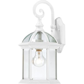 Nuvo 60/3494 One Light Outdoor Wall Mount, White