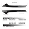 ORIVIN A-Pillar Molding Trim Windshield Set Compatible with 2011-2019 Ford