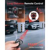 Electop 120dB Car Alarm System with Motion Sensor & Sound,