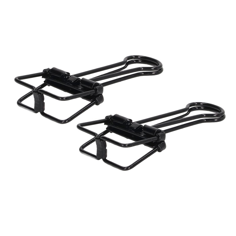 80Pcs Hollow Binder Clips 0.7in Sturdy Metal Hollow Out Strong