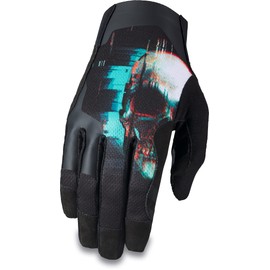 Dakine Mens Covert Full Finger Biking Gloves, Digi Skull, Small