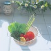 Gold Who Industrial Shape Line Hands with Round Colander 22 cm