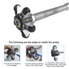 Sanyipace Guide Wheels Pipe Pulley of Sewer Camera Probe, for