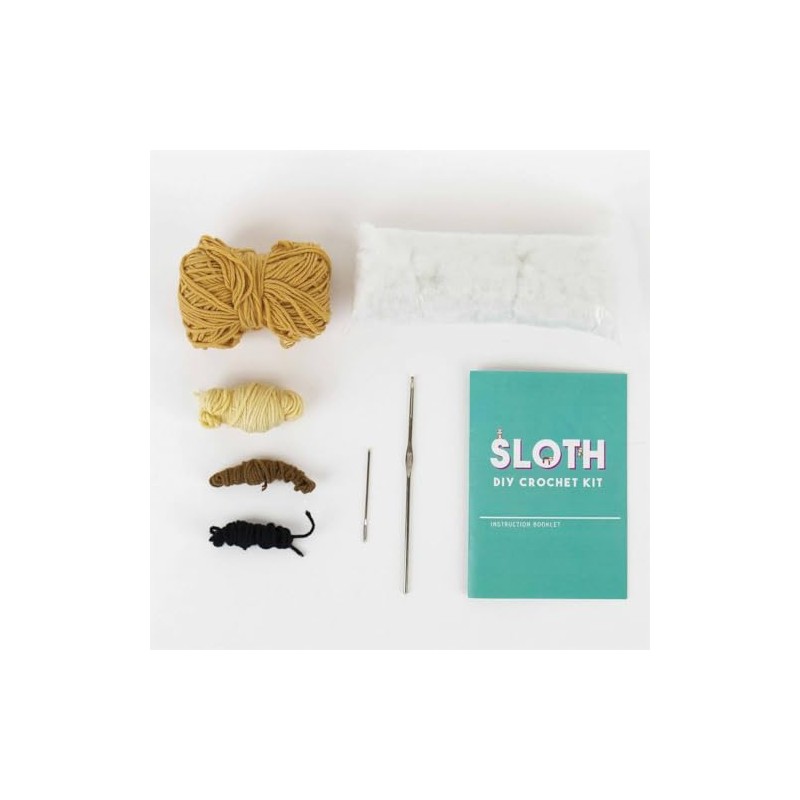 Gift Republic Kawaii Krochet - Kit de ganchillo perezoso DIY