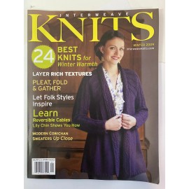 NEW Interweave Knits Winter 2009 24 Best Knits for Winter Warmth