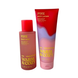 Victoria's Secret Warm & Cozy On Vacation Mist & Body Lotion Set