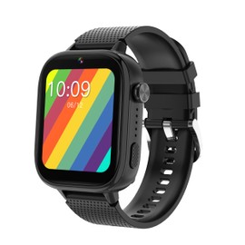 WENIVO 4G Kids Smart Watch Phone for Children 2 Way Video Phone Calls,Text Messages,School Mode,SOS function,Real Time GPS Location,Camera, TouchScreen,Pedometer,Steps,Parental App (Black)