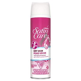 Gillette Satin Care Gel de afeitar para piel seca, 7 onzas