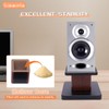6" Desktop Bookshelf Speaker Stands Pair for Under 15" Studio