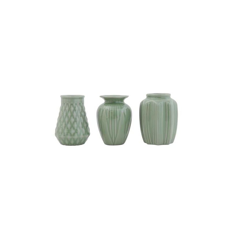Bloomingville AH0424 Stoneware Vase, Blue