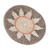 Round Grass Wall Ornaments 35cm Diameter Hand Knitting Hanging Woven